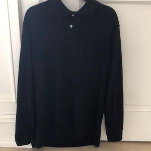 Men’s John Ashford long sleeve polo shirt